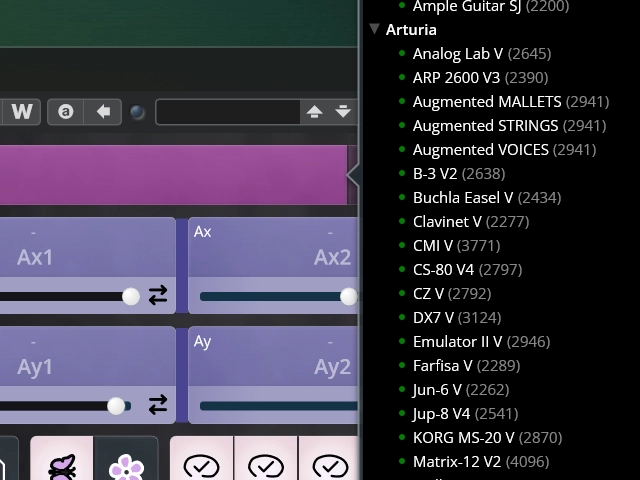 Step 1: Choose the instrument or effect you want to control