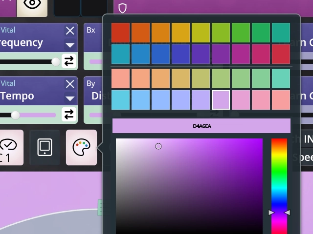 Step 7: Choose a color for the TouchMod pad