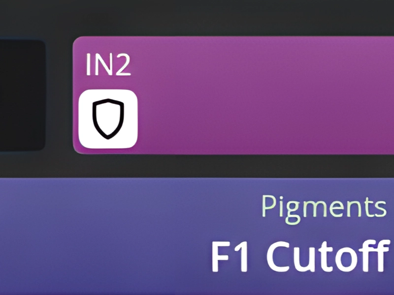 Shield icon for loading a VST3 plugin in TouchMod Sandbox mode