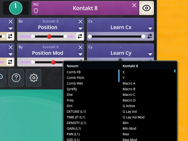 Diagrama que compara el mapeo MIDI con el acceso directo a parámetros expuestos por un plugin VST
